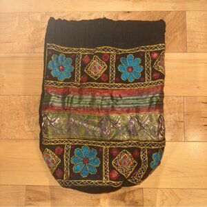Colorful Embroidered Bohemian backpack